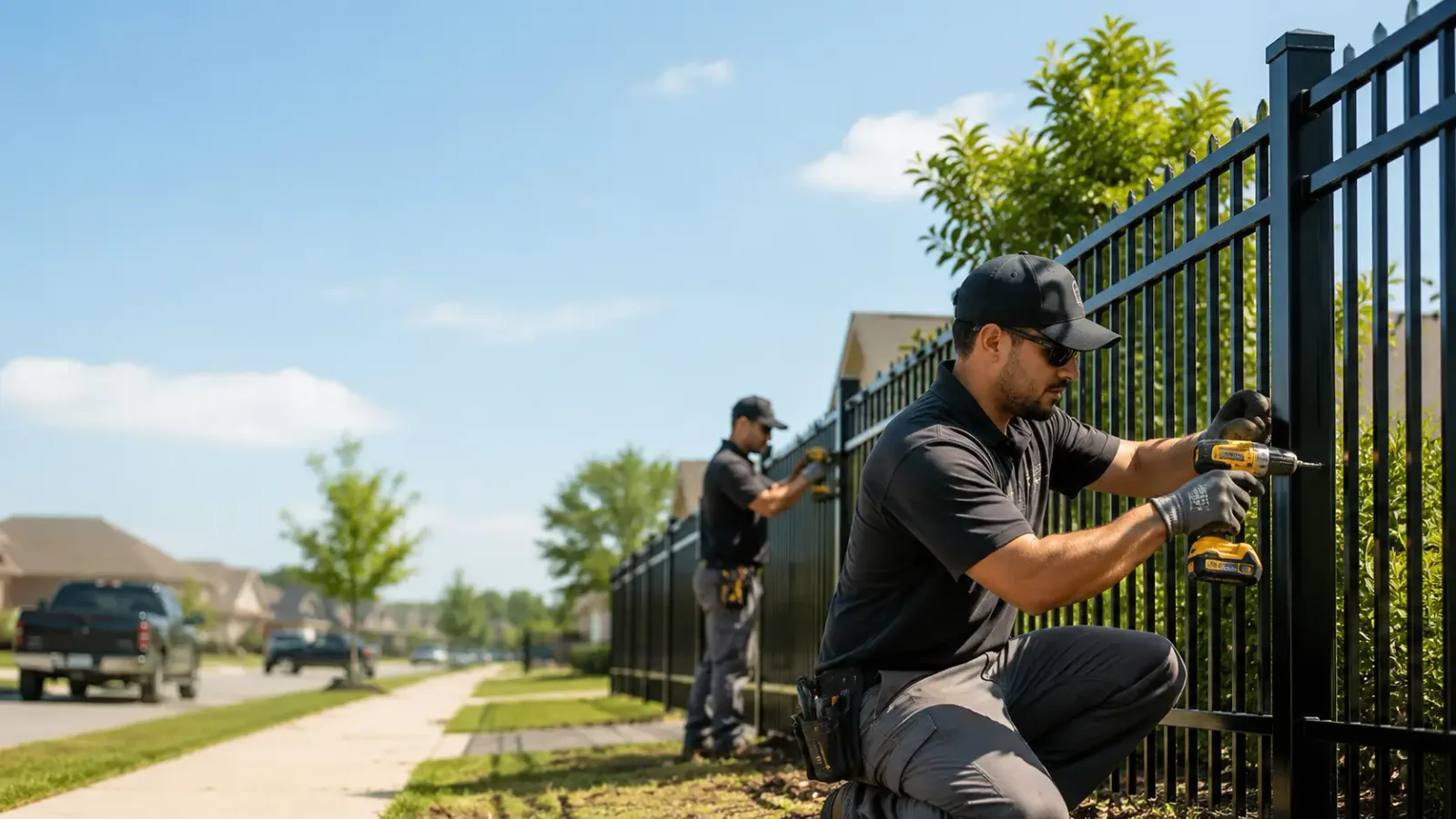 Metal Fence Installation in Iroquois, SD